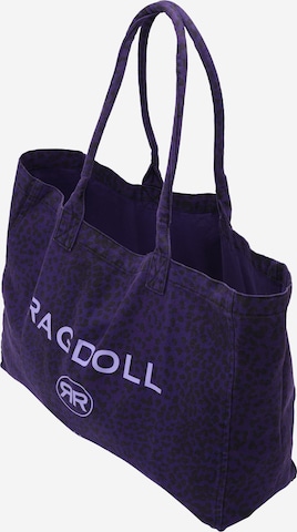 Ragdoll LA Shoppingväska i lila: framsida