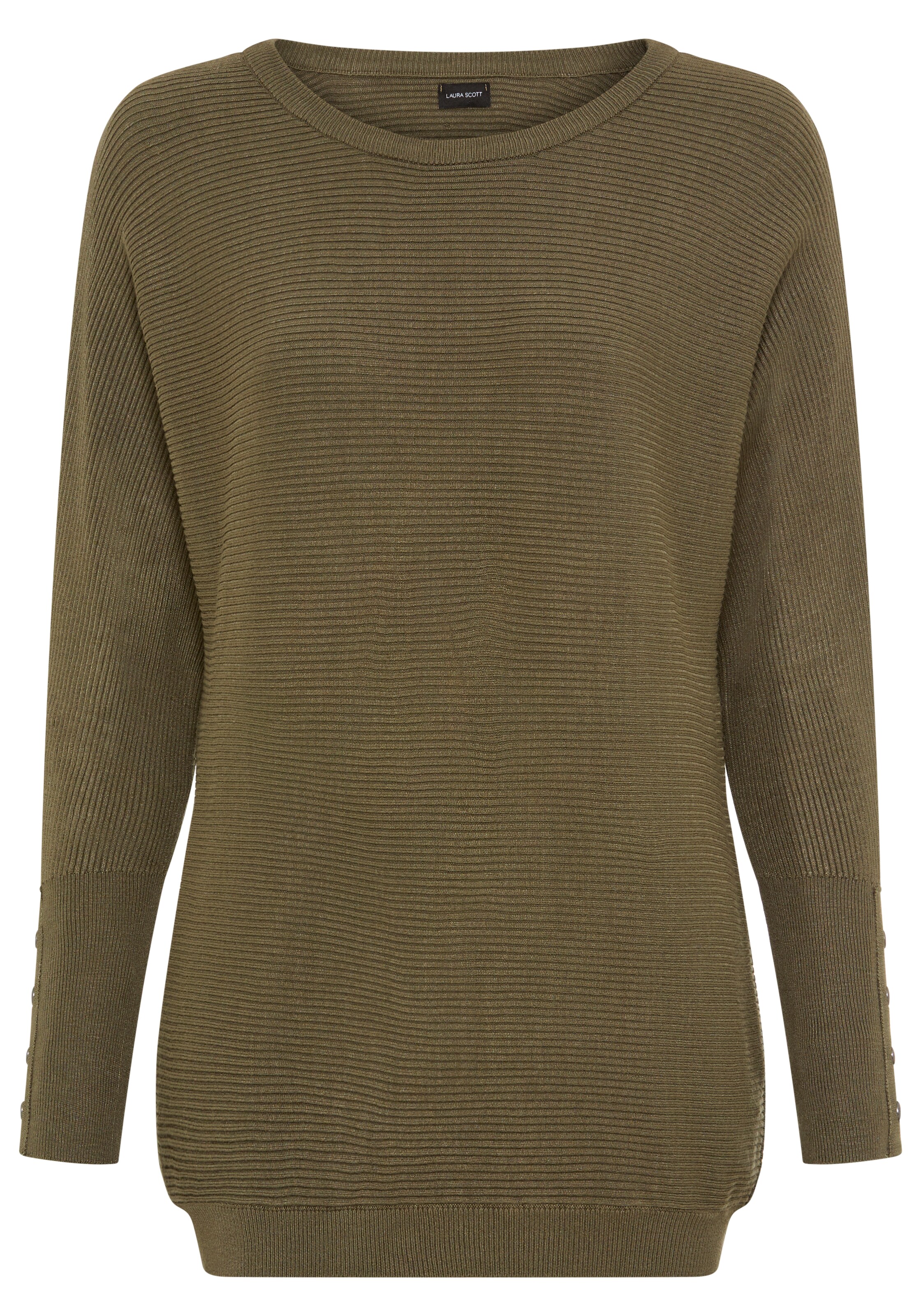 LAURA SCOTT Pullover in Grün: Vorderseite