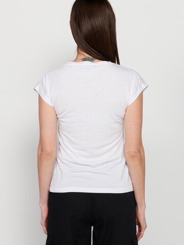 KOROSHI Shirt in Weiß