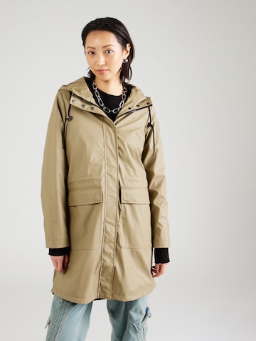 GARCIA Between-Seasons Coat in Green: front