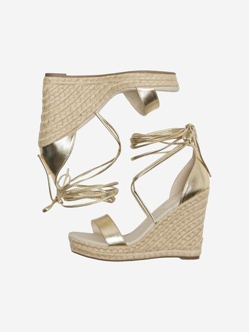 ONLY - Sandalias 'AMELIA' en oro