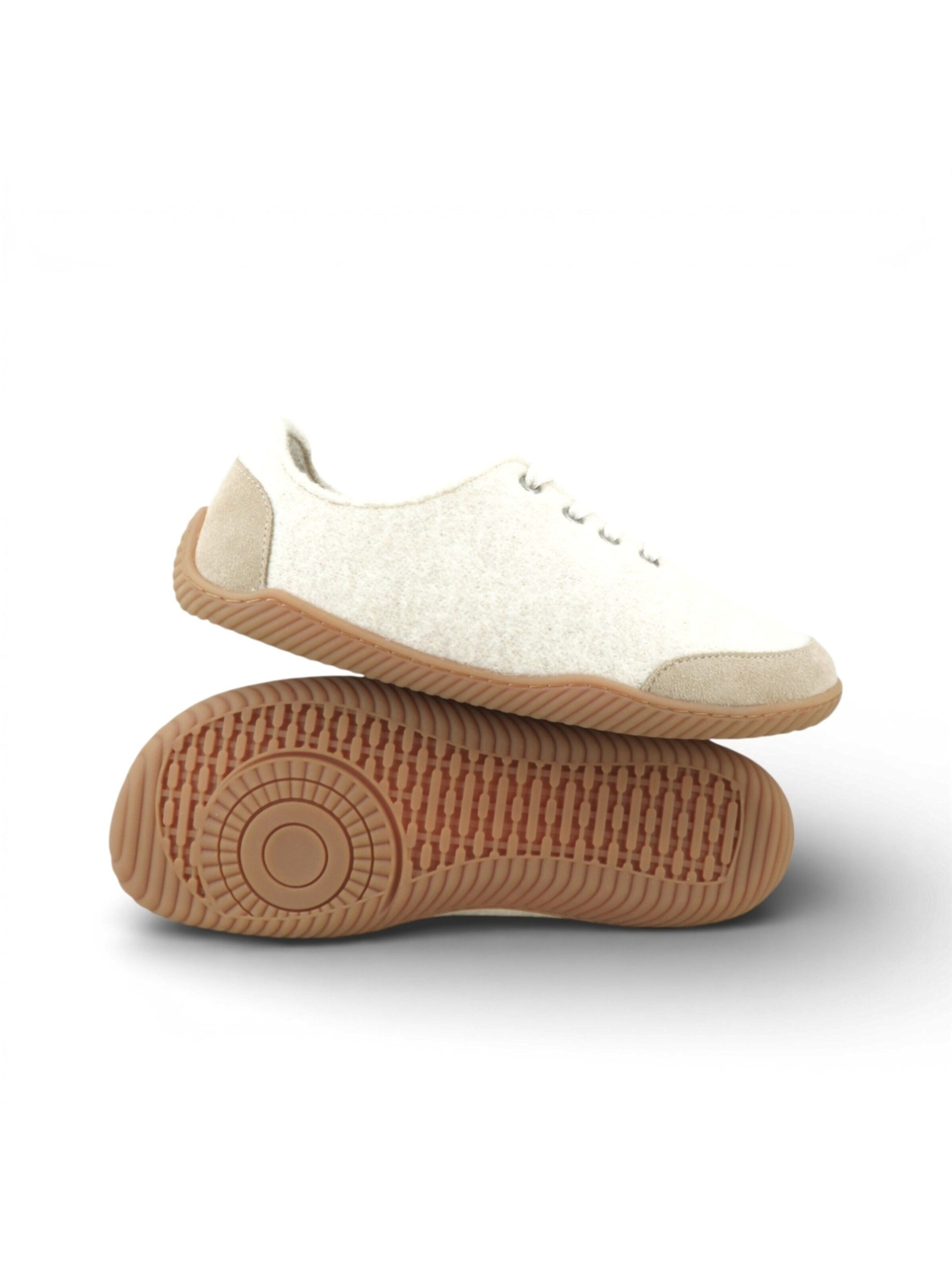 Gottstein Sneakers 'Sneaker Barefoot Wool Sneaker' in White