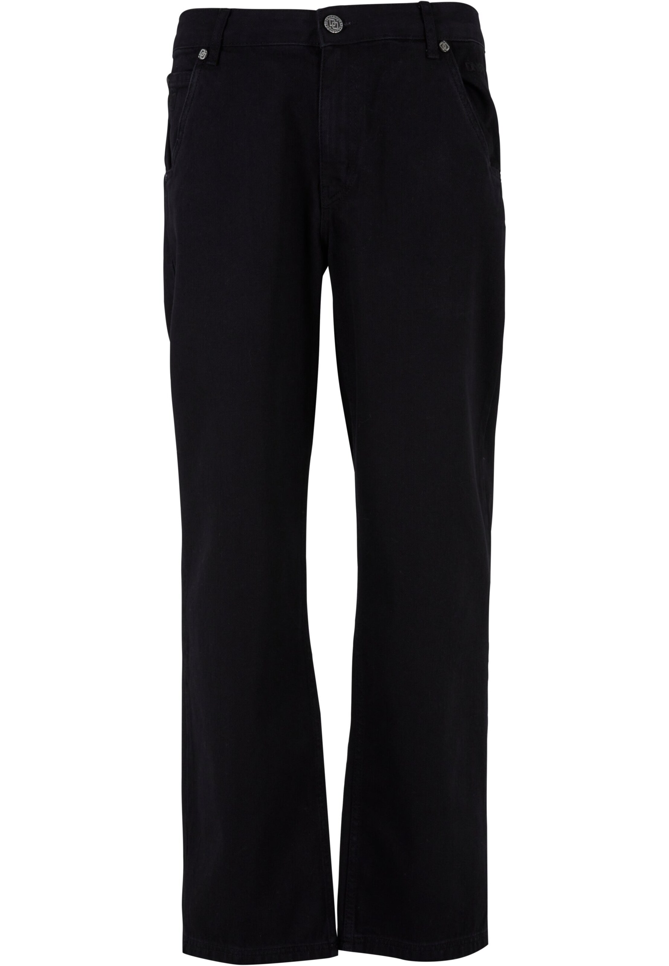 Dangerous DNGRS - Loosefit Calças de ganga em preto: frente