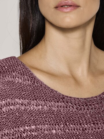 Pull-over MADELEINE en violet