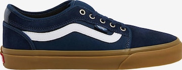 Baskets basses VANS en bleu : devant