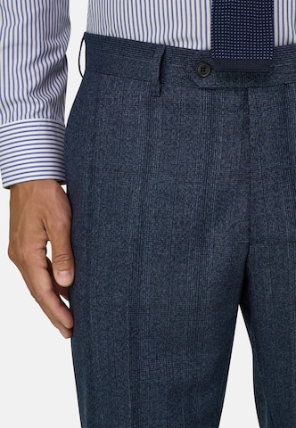 Boggi Milano Regular Fit Business-Sakko in Blau: Vorderseite