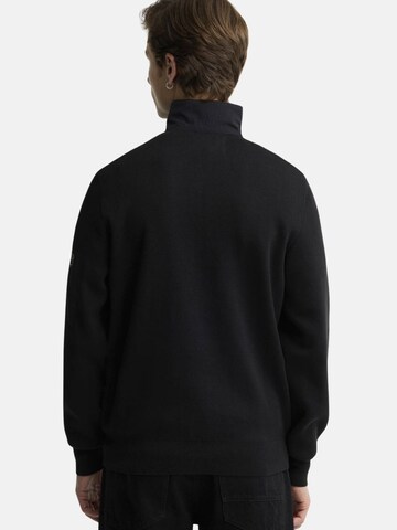 Barbour International - Jersey 'BARBOUR INTERNATIONAL INLINE HALF ZIP JUMPER Maglieria' en negro