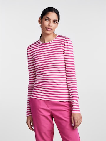 PIECES Koszulka 'Ruka' w kolorze różowy: przód