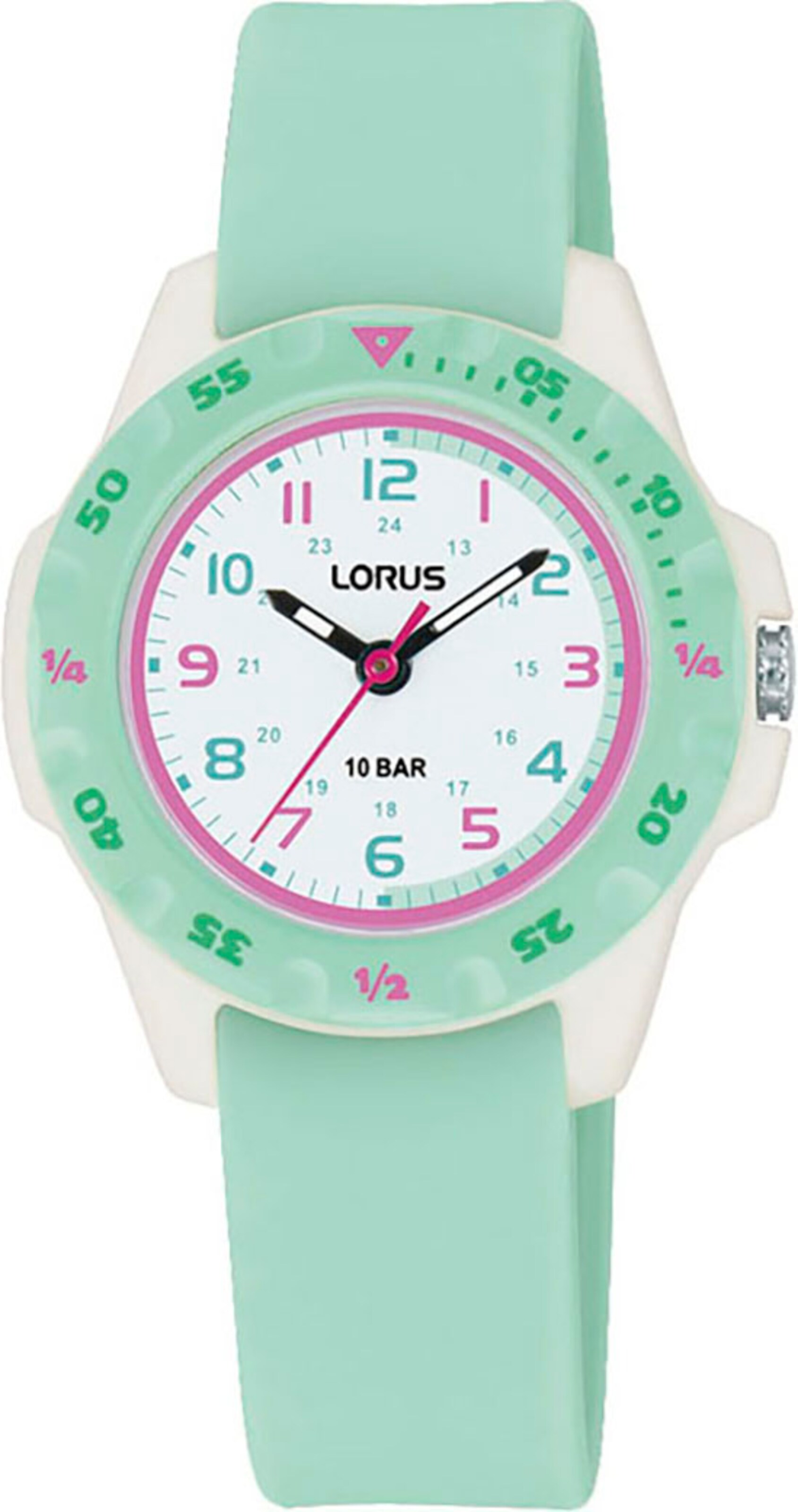 LORUS Analog Watch in Green: front