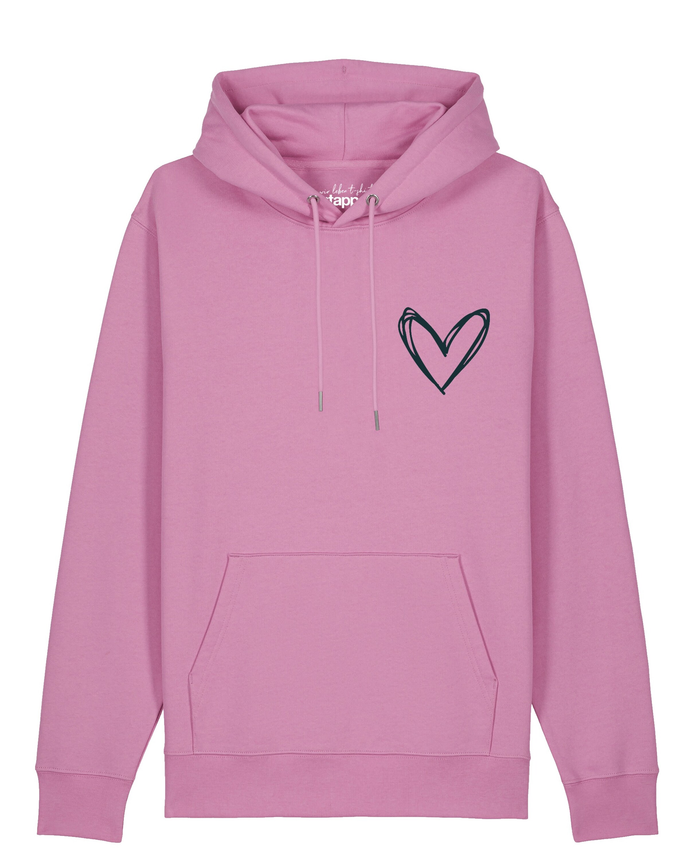 Felpa 'Herzi' di Watapparel in rosa: frontale