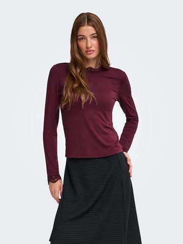 ONLY Shirt 'ONLLIV' in Red: front