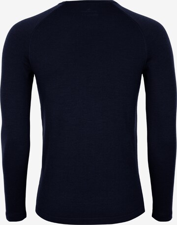 DANISH ENDURANCE Functioneel shirt 'Merino' in Blauw