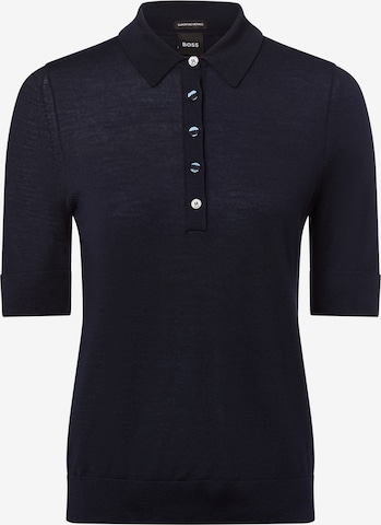 BOSS Shirt 'Fidenka' in Blauw: voorkant