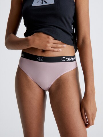 Slip de la Calvin Klein Underwear pe roz: față
