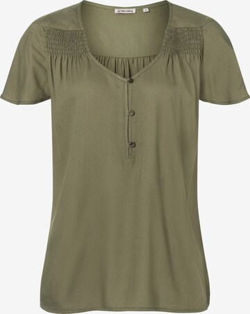 TIMEZONE Blouse 'Romantic' in Green: front