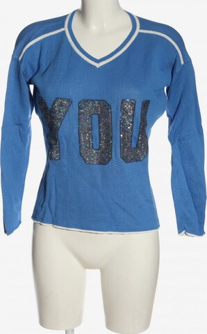 Peckott Sweatshirt S in Blau: predná strana