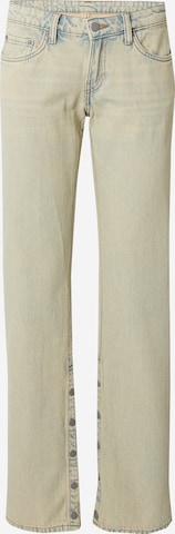 Slimfit Jeans di WEEKDAY in beige: frontale