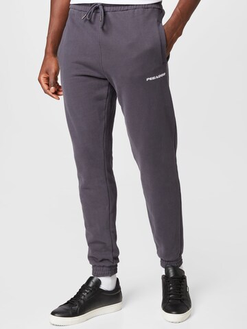 Pegador Tapered Trousers in Grey: front