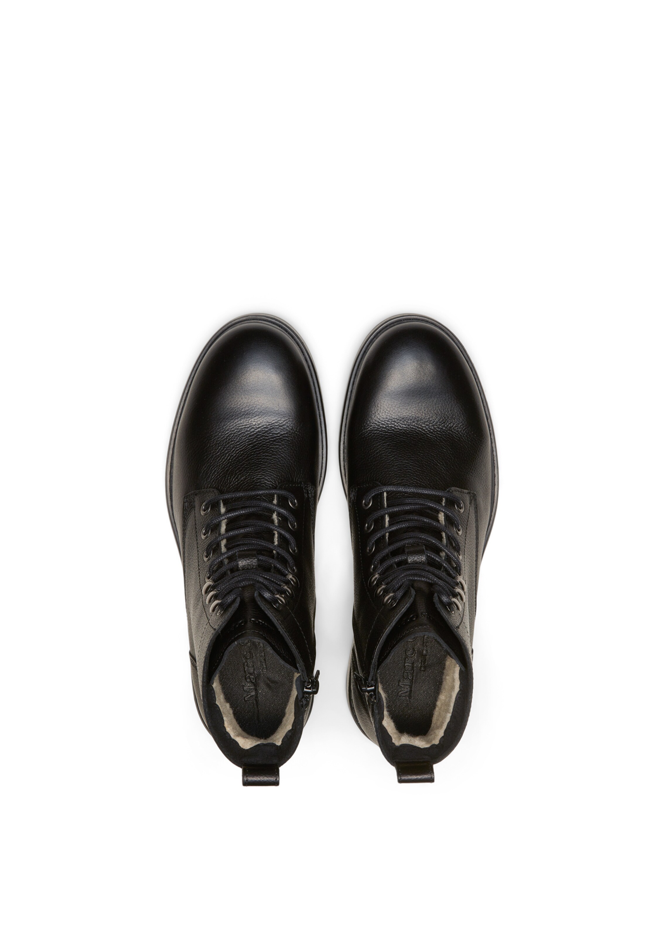 Marc O'Polo Lace-Up Boots in Black