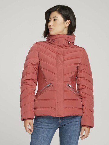 TOM TAILOR Winter Jacket in Pink: front