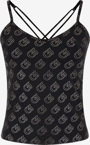 GUESS Top in Black: front