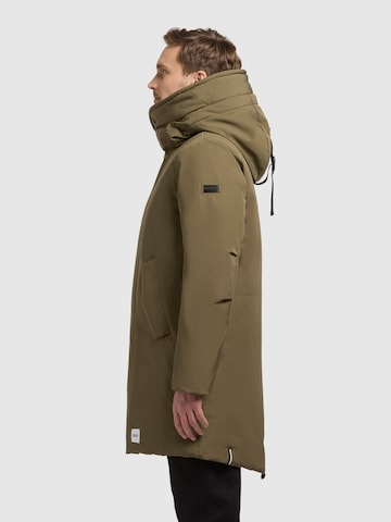 khujo Wintermantel 'Hilo' in Grün
