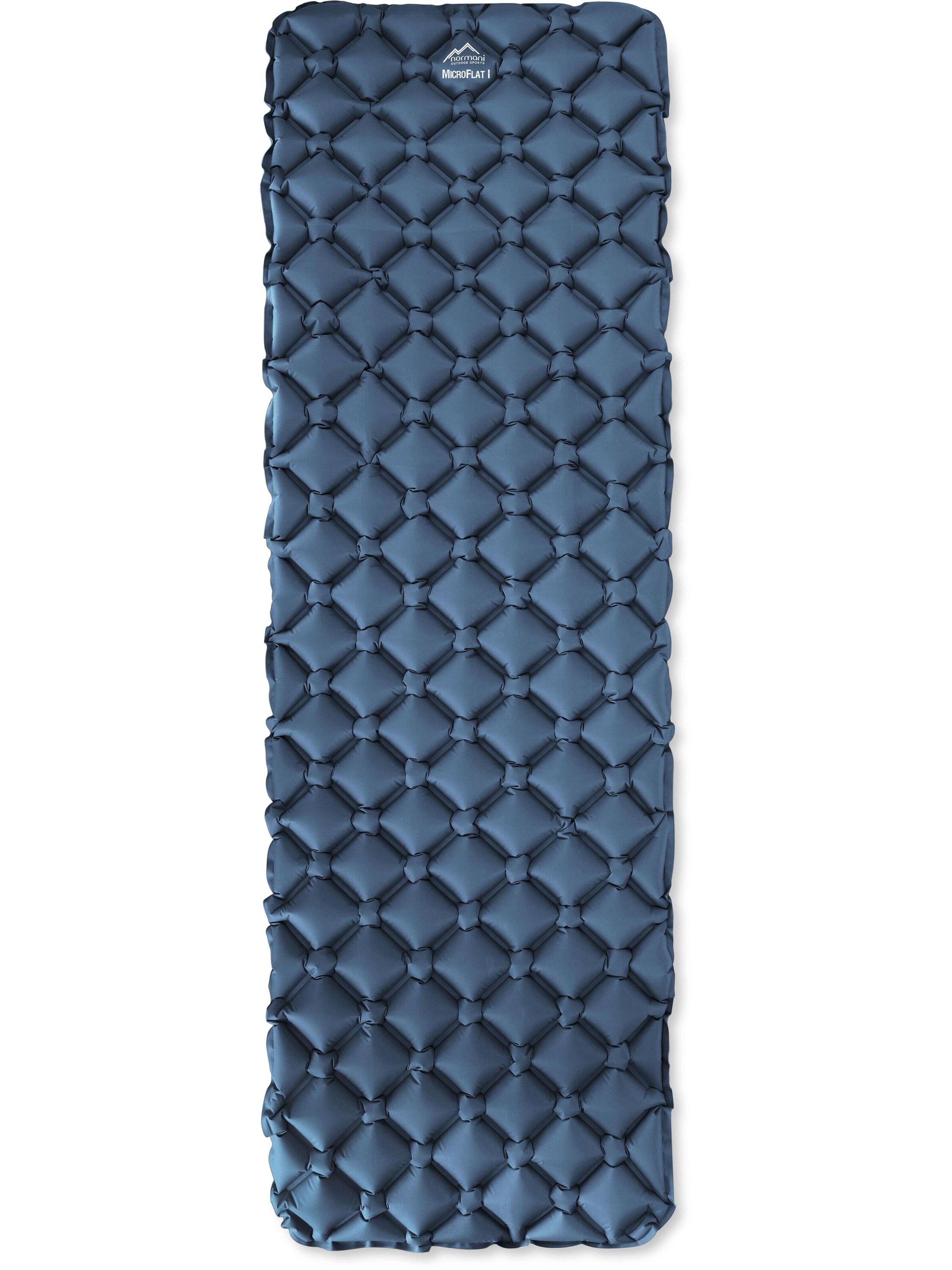 normani Matratze 'MicroFlat I' in Blau: Vorderseite