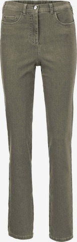 Jean 'Louisa' Goldner en vert : devant