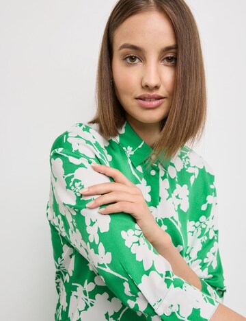 TAIFUN Blouse in Green