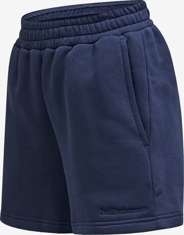 PEAK PERFORMANCE Regular Sweatshorts in Blau