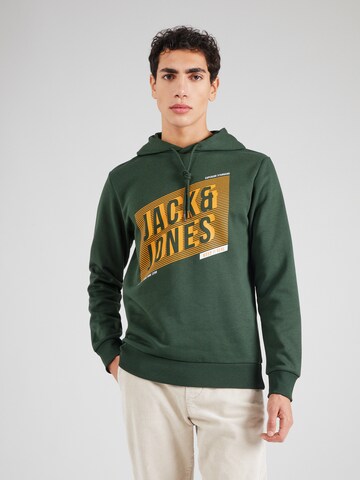 JACK & JONES Sweatshirt in Grün: Vorderseite