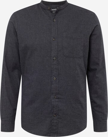 Chemise JACK & JONES en gris : devant