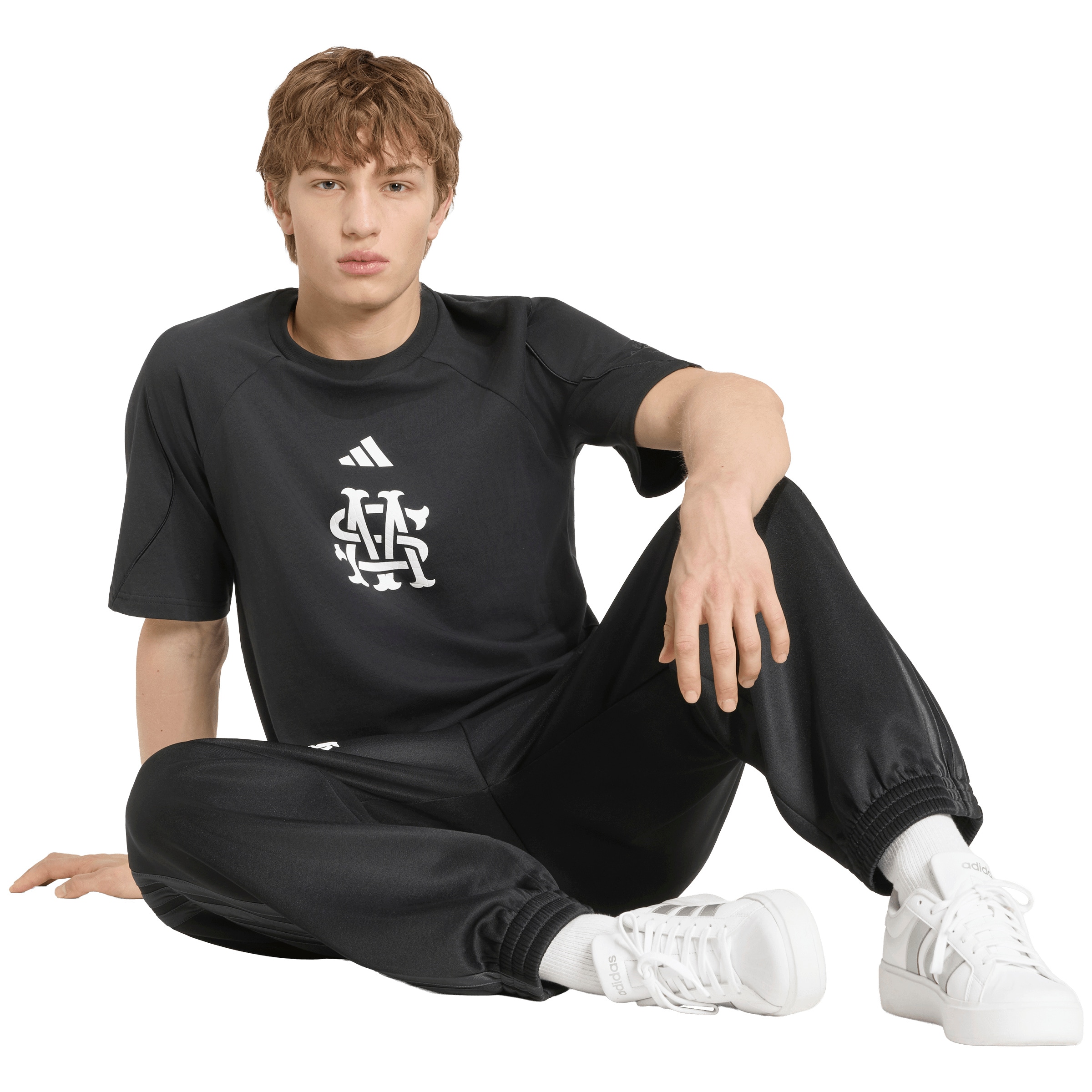 ADIDAS SPORTSWEAR Toiminnallinen paita 'DNY SM' värissä musta