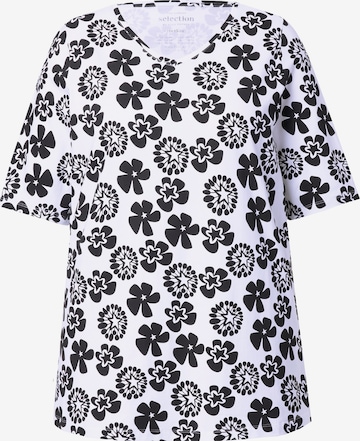 Ulla Popken Shirt in Black: front