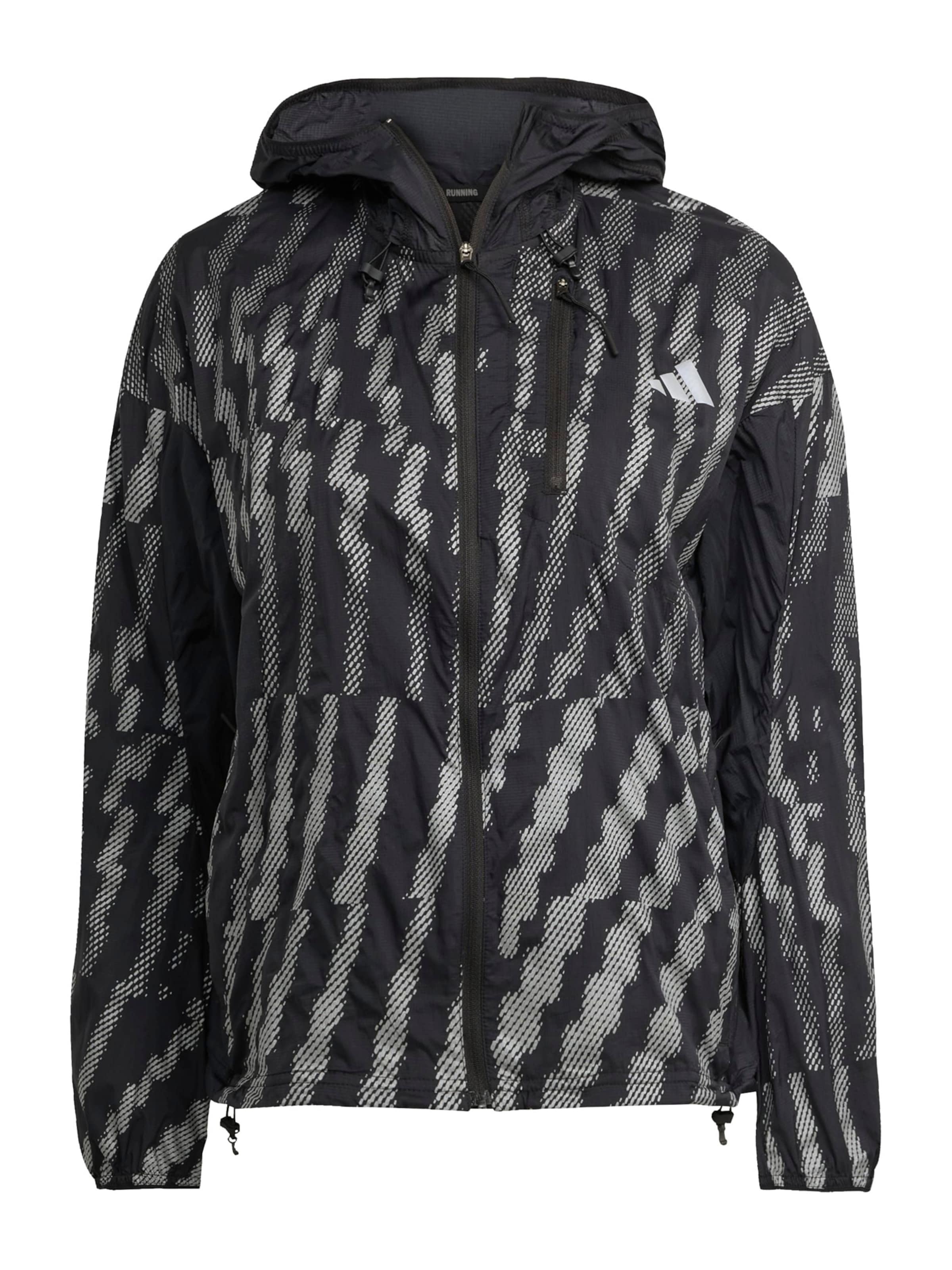 ADIDAS PERFORMANCE Športová bunda 'Adi365' - Čierna: predná strana