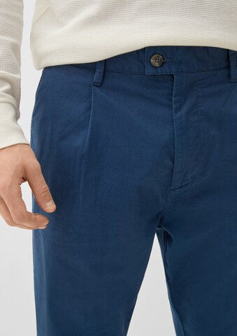 s.Oliver Regular Chino 'Detroit' in Blauw