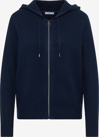 CECIL Knit Cardigan in Blue: front