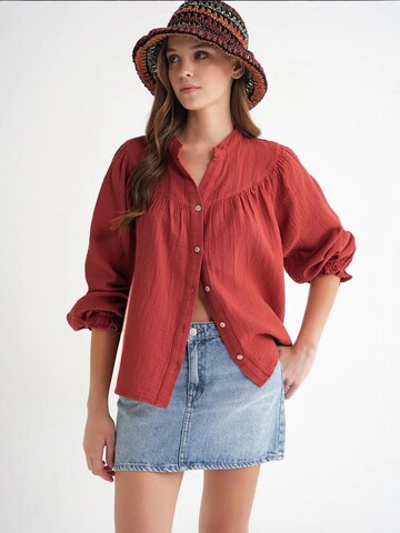 MixRay Blouse in Red
