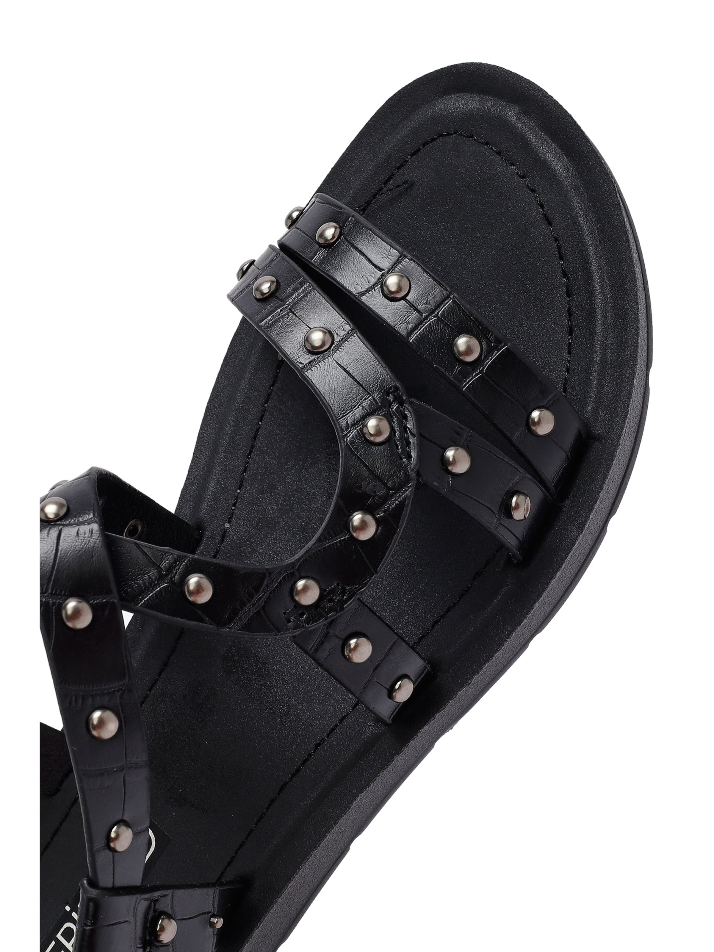 Derimod - Sandalias con hebilla en negro