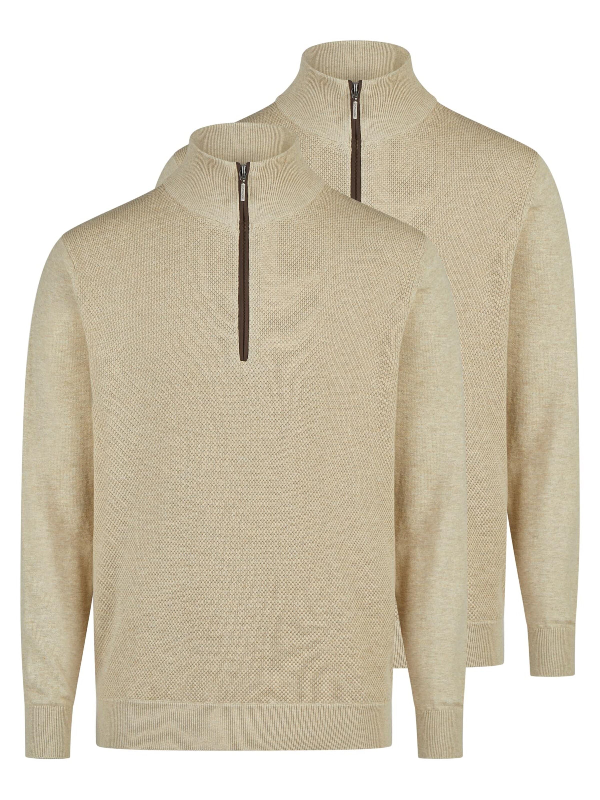 redmond Sweater 'Basic' in Beige: front