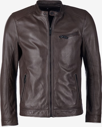 Maze Between-season jacket in Brown: front