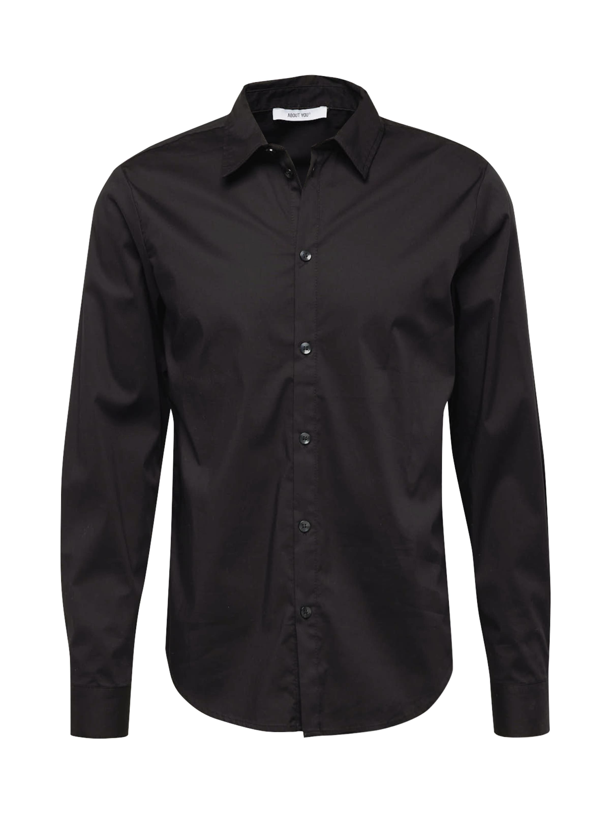 Cămașă 'Frederik' de la ABOUT YOU pe negru: față