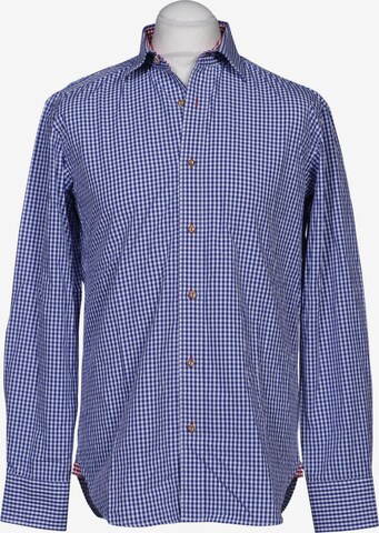 Tom Rusborg Button Up Shirt in M in Blue: front