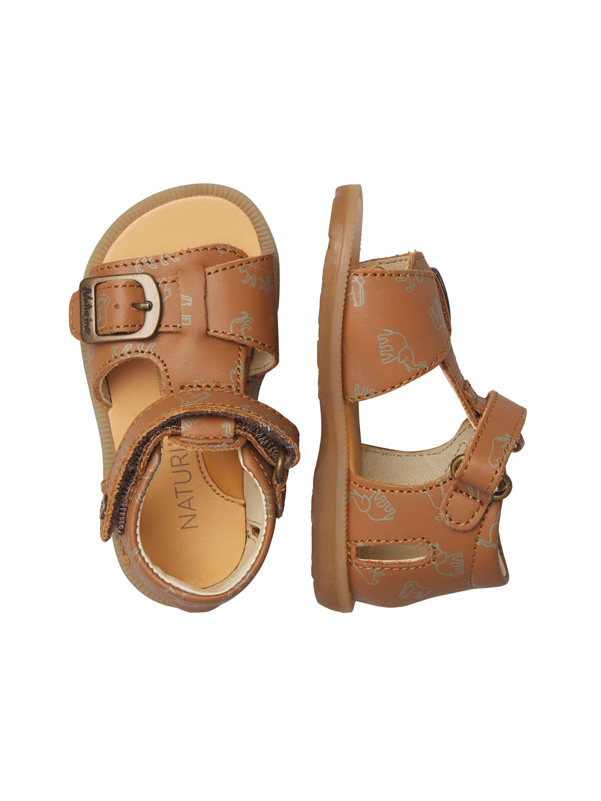 NATURINO Open schoenen 'QUARZO' in Beige