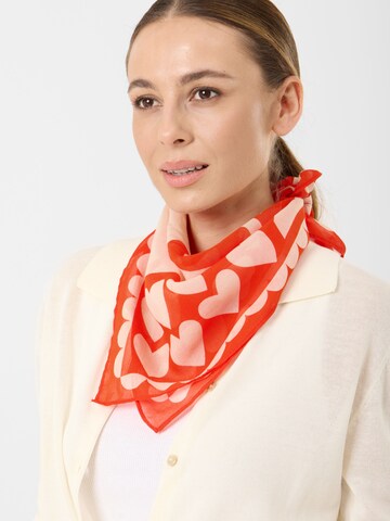 Foulard 'LOVE MOM' CODELLO en rouge : devant