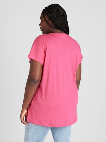 Noisy May Curve T-shirt 'MATHILDE' i rosa