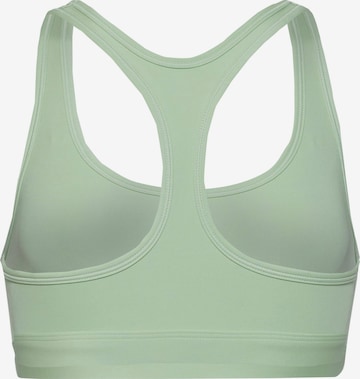 NIKE Bustier Sport-BH 'SWOOSH' in Grün