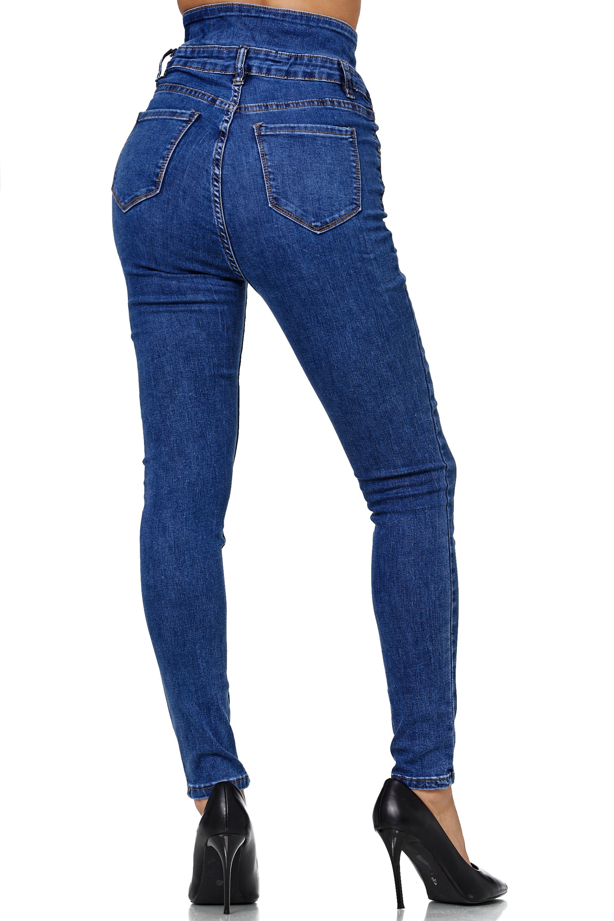 Skinny Jean Elara en bleu