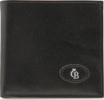 Portamonete 'Gaucho' di Castelijn & Beerens in nero: frontale