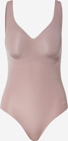 SLOGGI Shaping Bodysuit 'ZERO Feel' in Brown: front